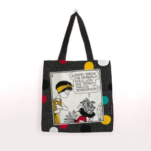 BOLSA ALGODÓN MAFALDA MEDIANA-MAMÁ
