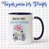 TAZA CERÁMICA PROFESORES GRACIAS POR TU PACIENCIA