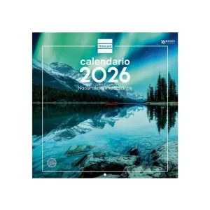 CALENDARIO 2026 PARED 30X30 NATURALEZA. Agendas y calendarios. Librería ...
