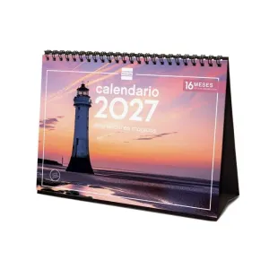 CALENDARIO SOBREMESA 2027 ATARDECERES MAGICOS