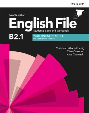 ENGLISH FILE B2.1 4TH EDITION STUDENT'S BOOK AND WORKBOOK WITH KEY PACK