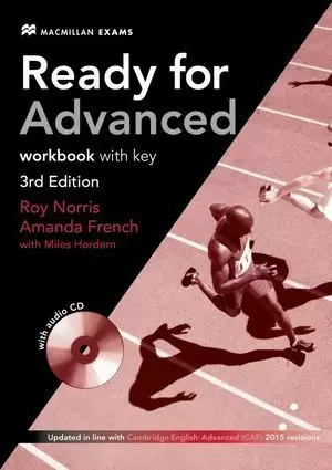 READY FOR ADVANCED 3RD EDITION 2015 EXAM WORKBOOK WITH KEY