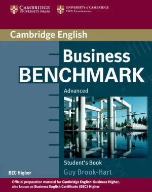BUSINESS BENCHMARK ADVANCED STUDENTS BOOK WITH CD ROM
