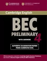 BEC PRELIMINARY 4 WITH ANSWERS