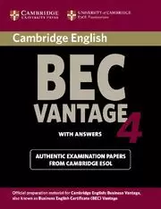 BEC VANTAGE 4 WITH ANSWERS