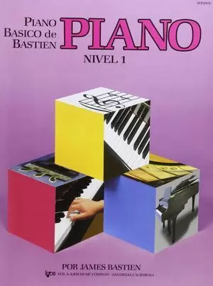PIANO BÁSICO DE BASTIEN NIVEL 1
