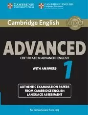 CAMBRIDGE ENGLISH ADVANCED 1 STUDENT'S BOOK WITH ANSWERS FOR REVISED EXAM FROM 2015