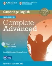 COMPLETE ADVANCED (2ND ED.) WORKBOOK WITH ANSWERS AND AUDIO CD