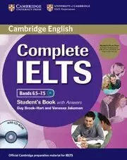 COMPLETE IELTS BANDS 6.5-7.5 STUDENT'S PACK (STUDENT'S BOOK WITH ANSWERS WITH CD