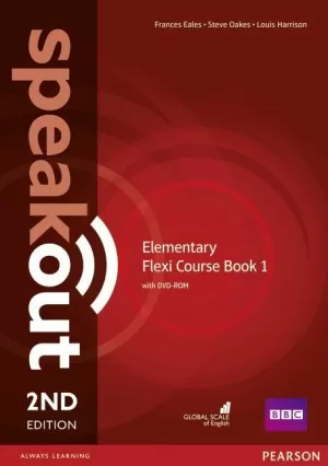 SPEAKOUT ELEMENTARY 2ND EDITION FLEXI COURSE BOOK 1 PACK