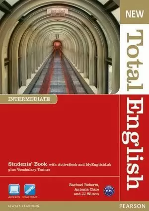 NEW TOTAL ENGLISH INTERMEDIATE STUDENTS' BOOK WITH ACTIVE BOOK AND MYLAB PACK