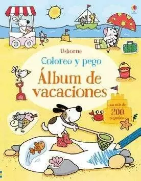 ÁLBUM DE VACACIONES COLOREO Y PEGO