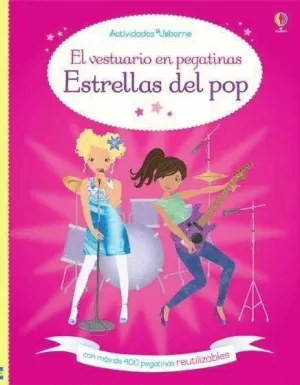 ESTRELLAS DEL POP EL VESTUARIO EN PEGATINAS