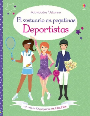 DEPORTISTAS. EL VESTUARIO EN PEGATINAS