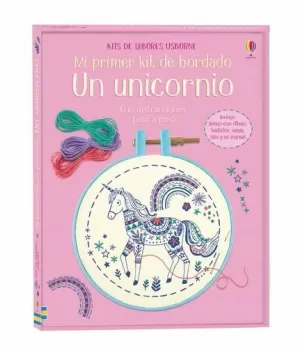 UN UNICORNIO. MI PRIMER KIT DE BORDADO