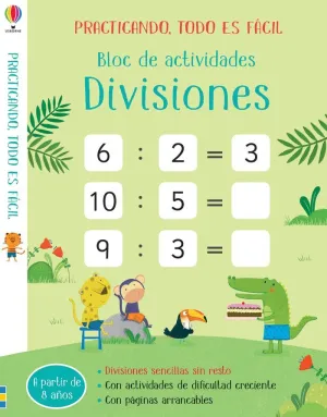 BLOC DE ACTIVIDADES DIVISIONES