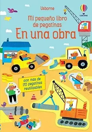 EN UNA OBRA MI PEQUEÑO LIBRO DE PEGATINAS