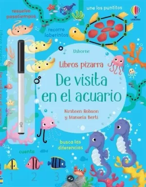 DE VISITA EN EL ACUARIO. LIBROS PIZARRA