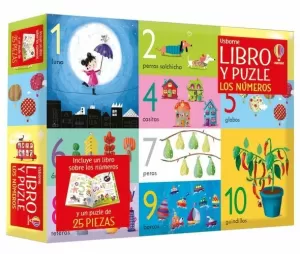 LIBRO Y PUZZLE LOS NÚMEROS
