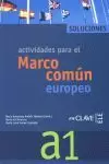 SOLUCIONARIO ACTIVIDADES PARA EL MARCO COMÚN EUROPEO A1