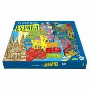 DESCUBRIENDO ESPAÑA. TABLERO MAGNÉTICO