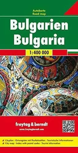 BULGARIA MAPA CARRETERAS