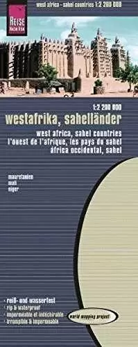 AFRICA OCCIDENTAL SAHEL MAPA