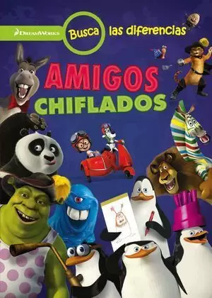 AMIGOS CHIFLADOS. BUSCA LAS DIFERENCIAS