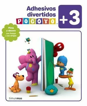ADHESIVOS DIVERTIDOS POCOYÓ +3 AÑOS