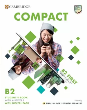 COMPACT FIRST STUDENT'S BOOK WITH ANSWERS 3RD EDITION