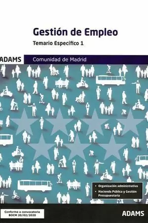 GESTION DE EMPLEO TEMARIO ESPECIFICO 1 COMUNIDAD DE MADRID