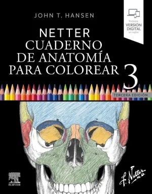 NETTER. CUADERNO DE ANATOMÍA PARA COLOREAR 3