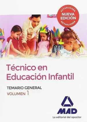 TECNICO EN EDUCACION INFANTIL. VOLUMEN 1
