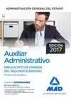 SIMULACROS AUXILIAR ADMINISTRATIVO DE LA ADMINISTRACIÓN GENERAL DEL ESTADO.