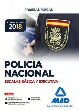 POLICIA NACIONAL ESCALAS BASICA Y EJECUTIVA. PRUEBAS FISICAS
