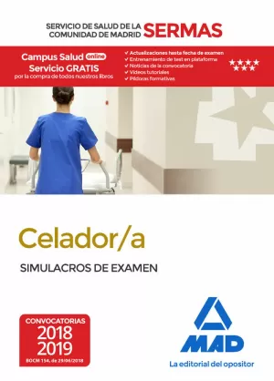 CELADOR/A DEL SERMAS SIMULACROS DE EXAMEN
