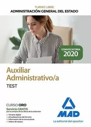 AUXILIAR ADMINISTRATIVO DEL ESTADO. TEST