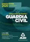 GUARDIA CIVIL. SIMULACROS DE EXAMEN 1