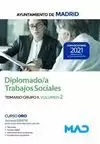 DIPLOMADO TRABAJOS SOCIALES AYUNTAMIENTO MADRID TEMARIO GRUPO II VOLUMEN 2