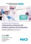 AYUDANTE DE INVESTIGACION OPIS TEMARIO ESPECIFICO 1