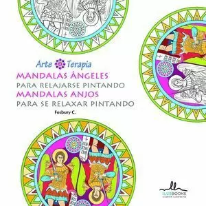 MANDALAS RELAJARSE PINTANDO ANGELES-ARTE TERAPIA