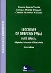 LECCIONES DE DERECHO PENAL, PARTE ESPECIAL