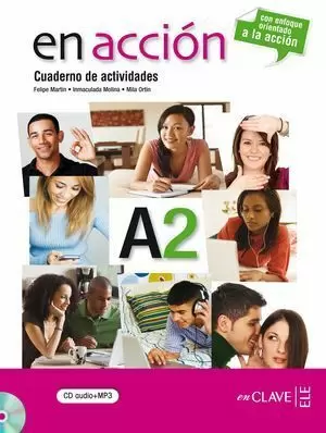 EN ACCIÓN A2. CUADERNO DE ACTIVIDADES + CD AUCIO