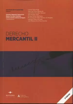 DERECHO MERCANTIL, II 2014