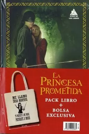 LA PRINCESA PROMETIDA - PACK LIBRO + BOLSA