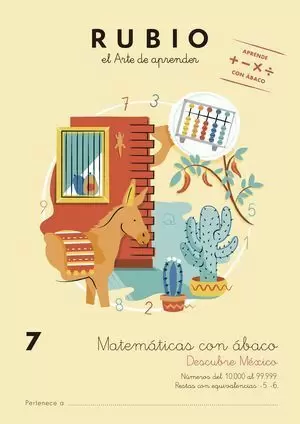 MATEMÁTICAS CON ÁBACO 7. DESCUBRE MÉXICO