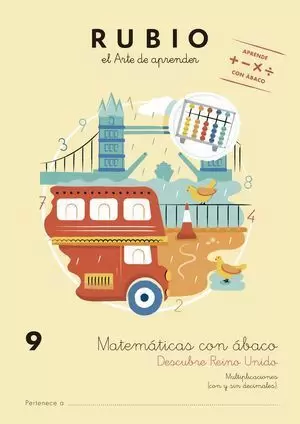 MATEMÁTICAS CON ÁBACO 9. DESCUBRE REINO UNIDO