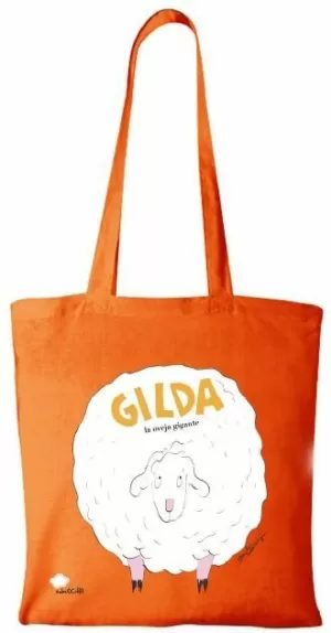 BOLSA GILDA, LA OVEJA GIGANTE. NARANJA