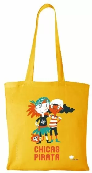 BOLSA CHICAS PIRATA. AMARILLA.