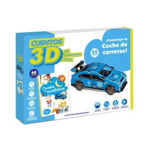 CUENTOS 3D COCHE DE CARRERAS